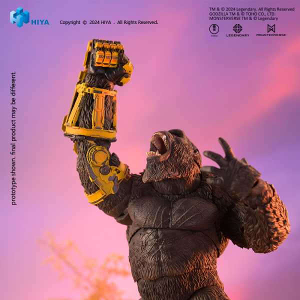 HIYA TOYS Exquisite Basic Series GODXILLA x KONG THE NEW EMPIRE Kong B.E.A.S.T. Glove Ver. | 6957534204371