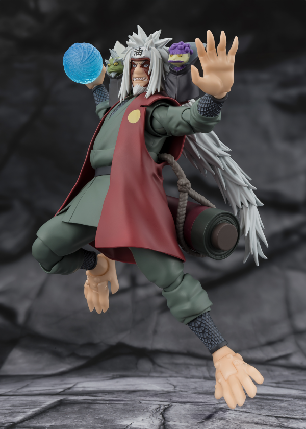 TAMASHII NATIONS JIRAIYA -Hidden Leaf Heroic Master Sage- (Sage Mode Set) "NARUTO", TAMASHII NATIONS S.H.Figuarts | 4573102675545
