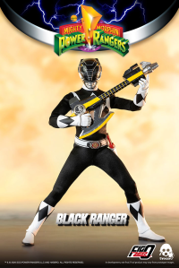Three Zero Mighty Morphin Power Rangers – 1/6 Black Ranger | 04897056204805