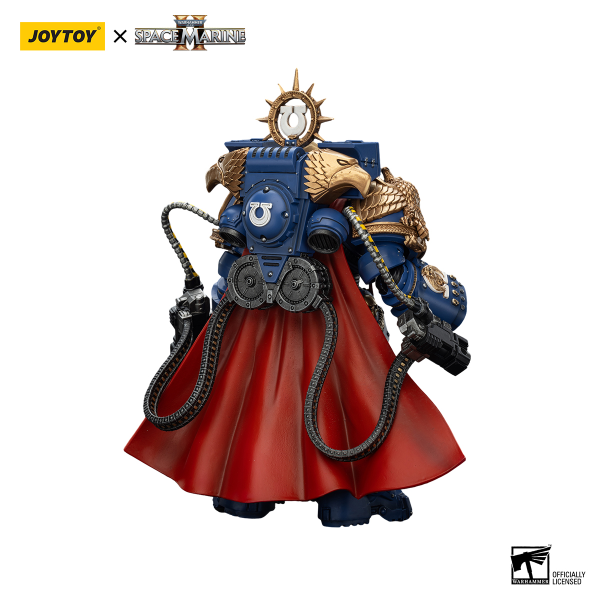 JOYTOY Ultramarines Marneus Calgar, Chapter Master with MKX Gravis Armour and Gauntlets of Ultramar | 6927054401338