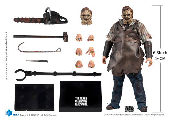 HIYA TOYS Exquisite Super Series 1/12 Scale 6 Inch Texas Chainsaw Massacre 2003 Thomas Hewitt(6957534203237)(6957534203237)