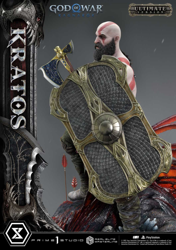 Prime 1 Studio Real Elite Masterline God of War: Ragnarok Kratos Ultimate Version | 4582647120793