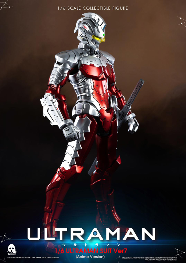 Three Zero 1/6 ULTRAMAN SUIT Ver7 (Anime Version) | 4897056202047