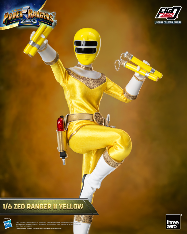 Three Zero Power Rangers Zeo - FigZero 1/6 Zeo Ranger II Yellow | 4895250810341