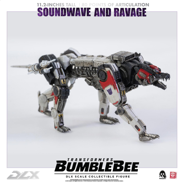 Three Zero Transformers: Bumblebee - DLX Soundwave and Ravage | 4897056202627