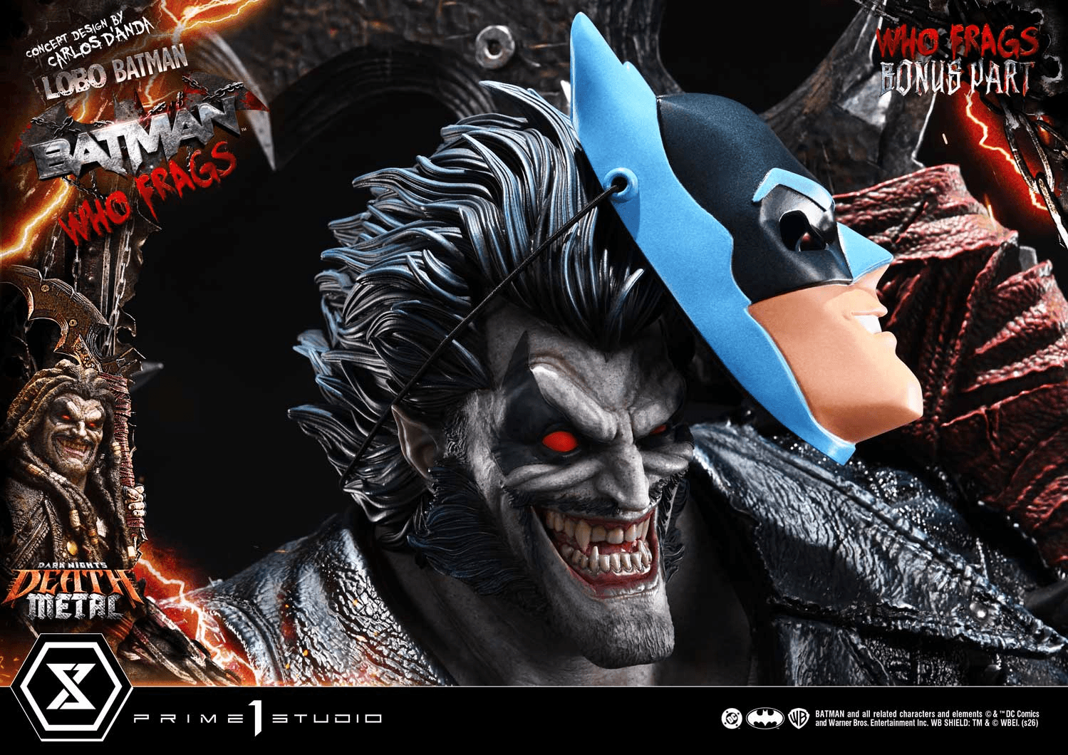 Museum Masterline Dark Nights: Death Metal (Comics) Lobo Batman: Batman Who Frags (Concept design by Carlos D'Anda) DX Bonus Version