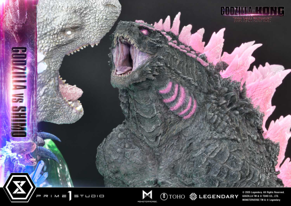 Prime 1 Studio Ultimate Diorama Masterline Godzilla x Kong: The New Empire Godzilla vs Shimo Bonus Version | 4582647121684