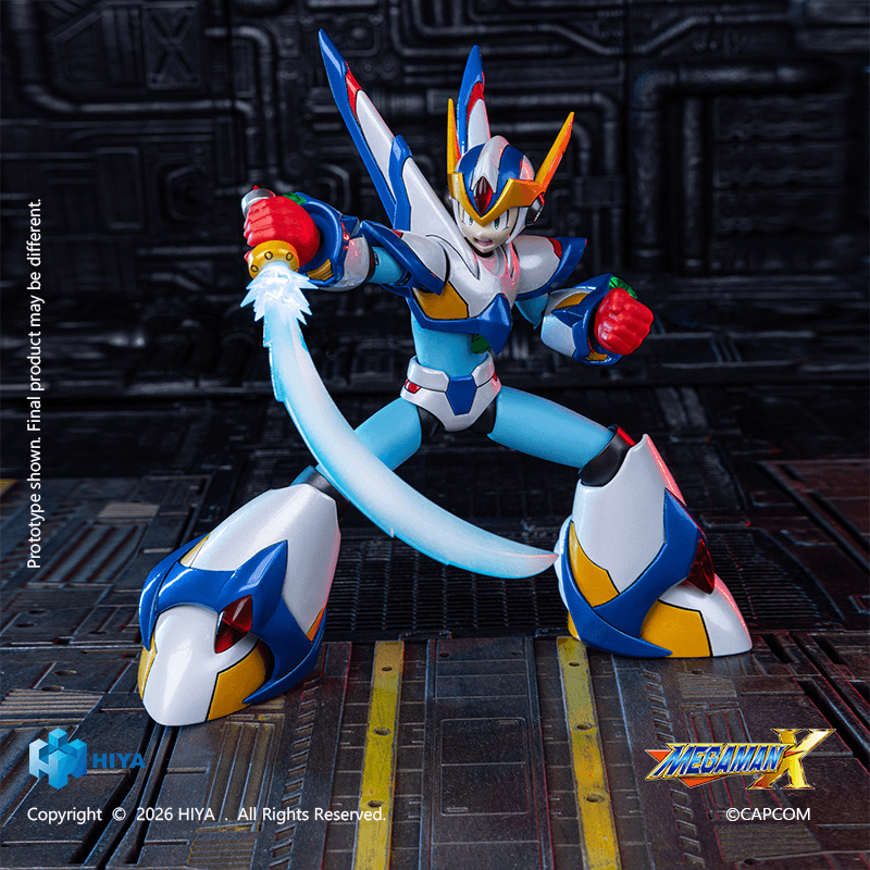 None Scale 6 Inch Mega Man X series X Falcon Armor Version Action Figure | 6957534205507