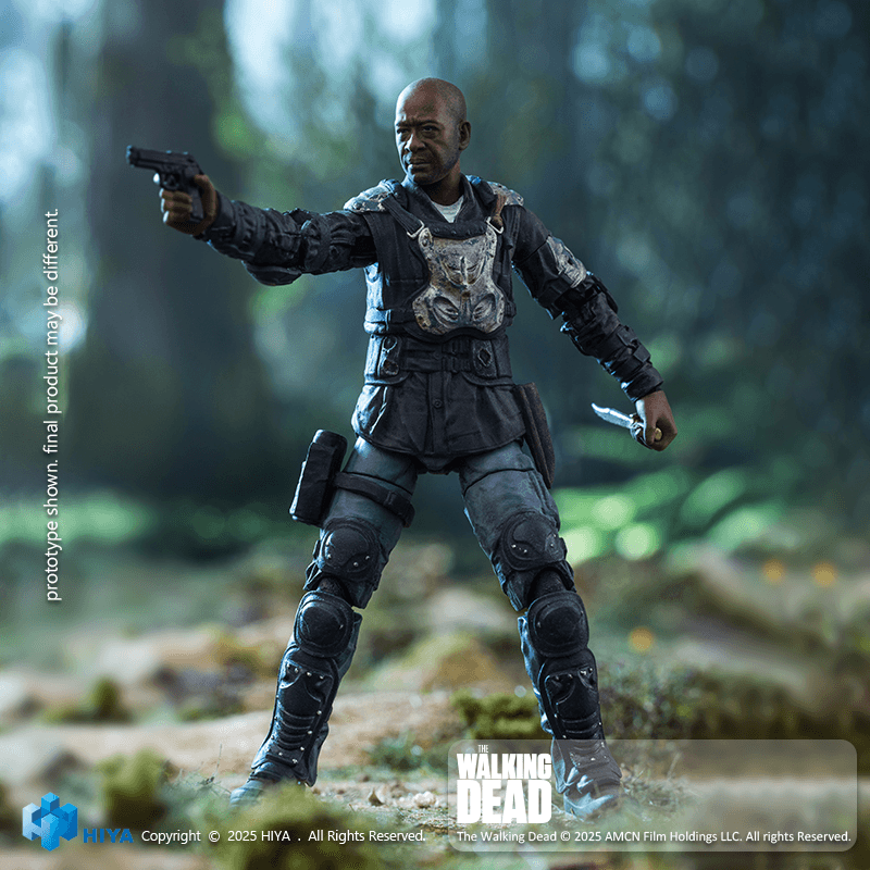 1/18 Scale 4 Inch The Walking Dead Morgan | 6957534205163