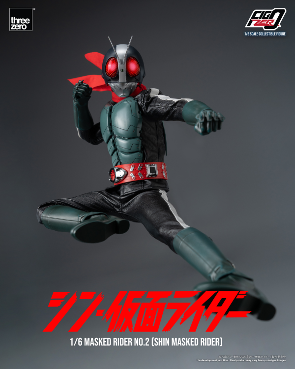 Three Zero FigZero 1/6 Masked Rider No.2 (SHIN MASKED RIDER) | 4895250807969