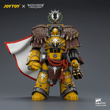 Imperial Fists Lord Castellan Evander Garrius, The Tyrant of Cthonia with the Subjugator and Incineratus | 6927054404209