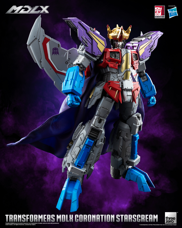 threezero Transformers - MDLX Coronation Starscream | 4895250815568