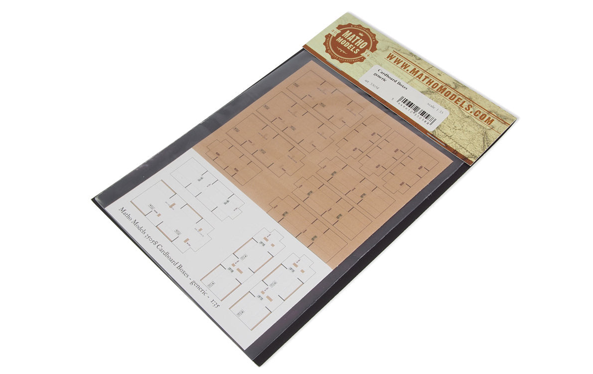 Matho 1/35 Cardboard Boxes - generic | 5907747901452
