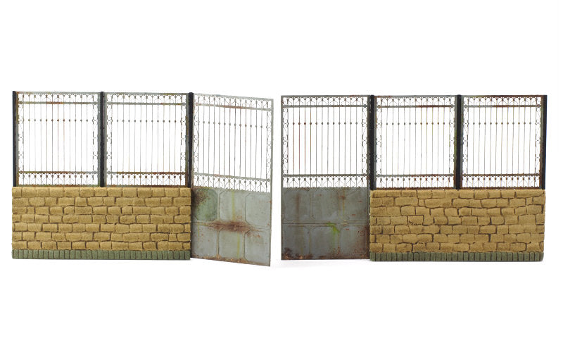 Matho 1/35 Metal Fence B - big set with gate