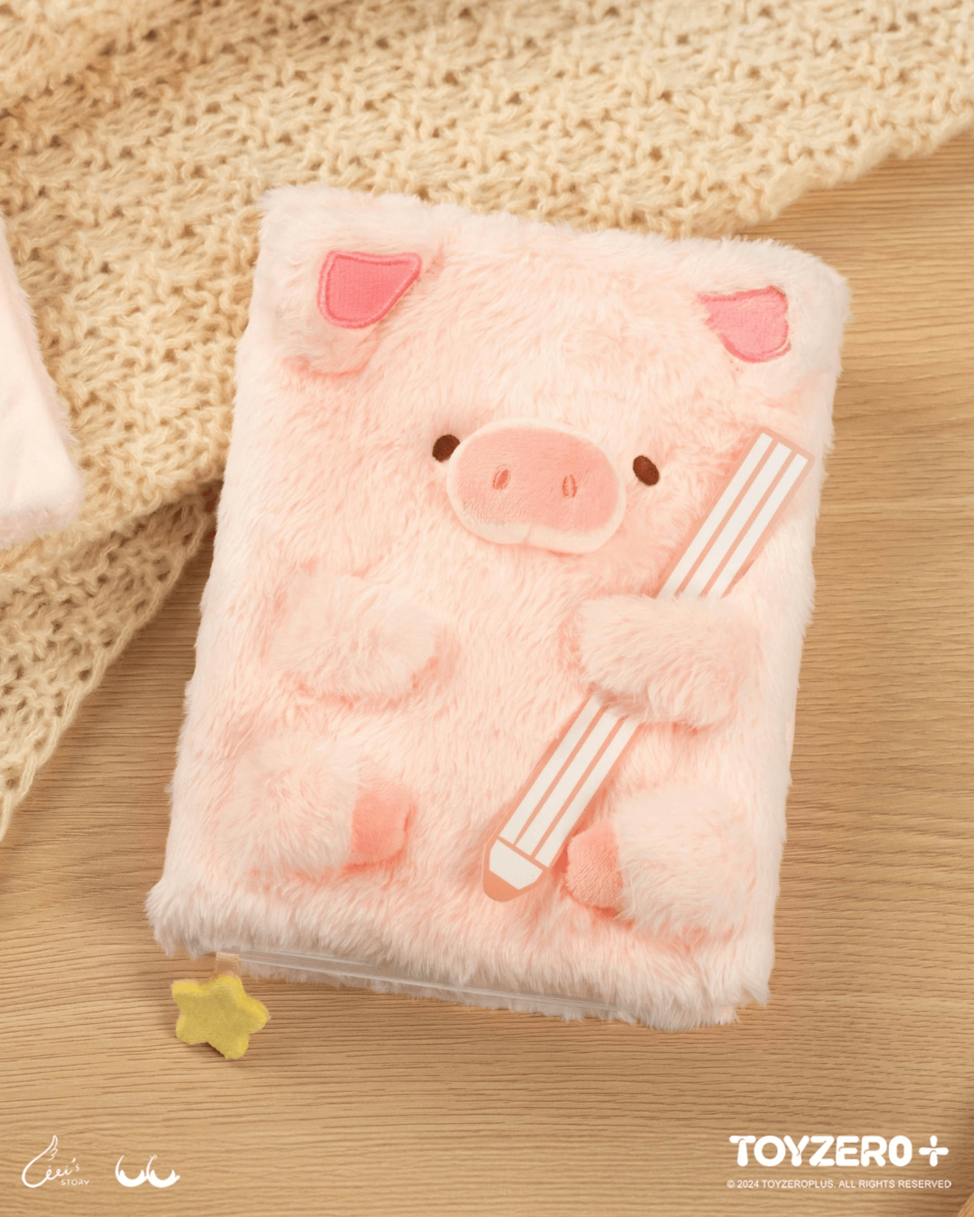 LuLu the Piggy Generic - B6 Plush Note Book | 781005994944