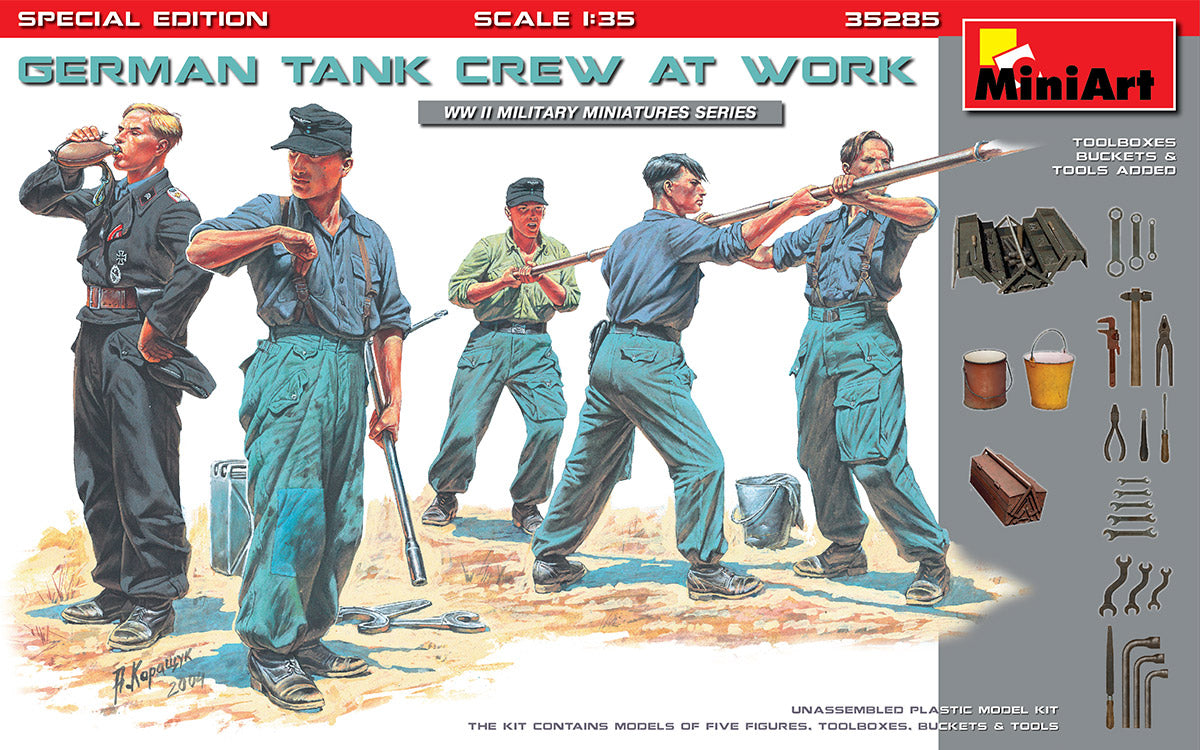 MiniArt German Tank Crew at Work. Special Edition (1/35) | 4820183311917