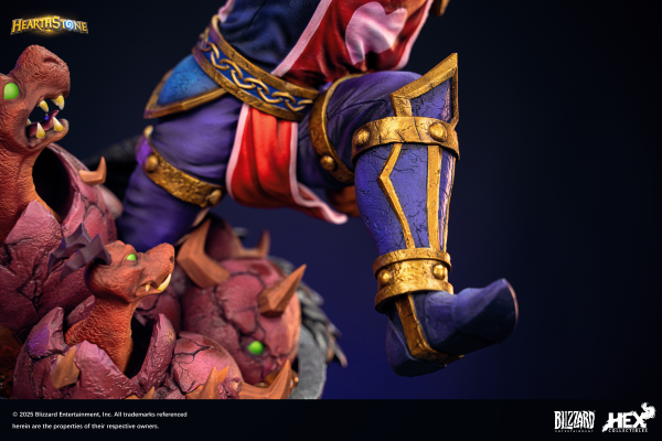 HEX Collectibles Blizzard Hearthstone® Leeroy Jenkins 1/10 Scale Statue | 6978082550109