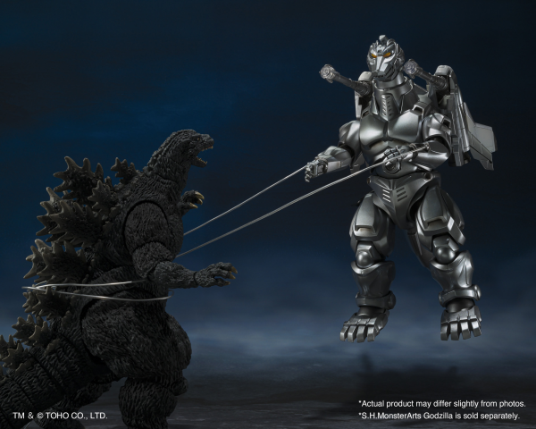 BANDAI Tamashii Mechagodzilla & Garuda & Fire Rodan Makuhari Decisive Battle Ver. "Godzilla vs. Mechagodzilla", Bandai Spirits S.H.MonsterArts | 4573102657602