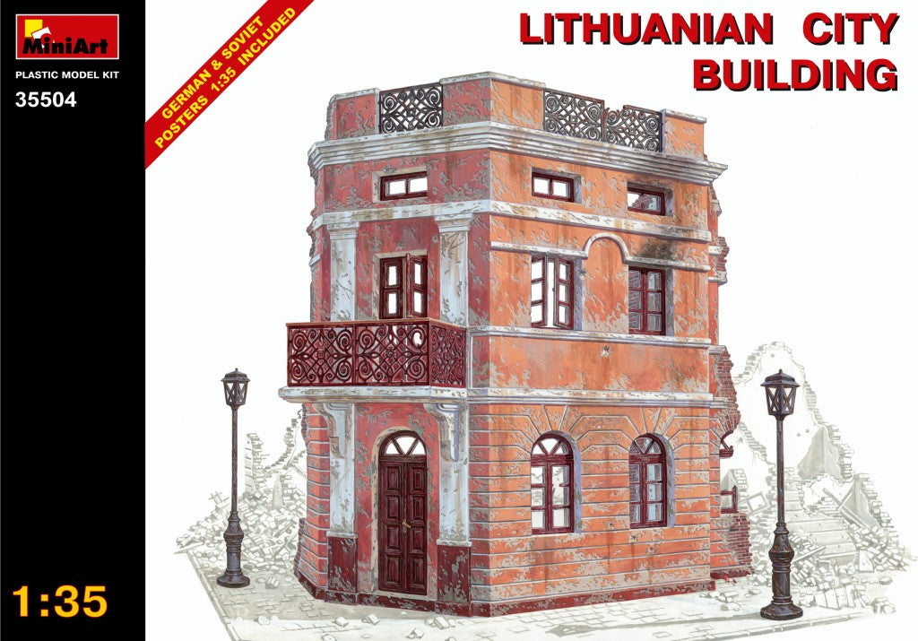 MiniArt Lithuanian City Building (1/35) | 4820041100530