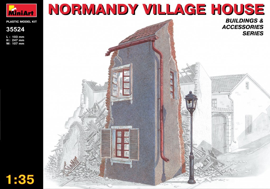 MiniArt Normandy Village House (1/35) | 4820041101254