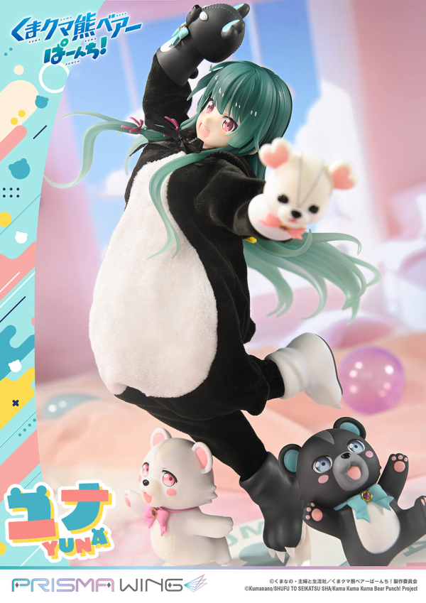 Prime 1 Studio PRISMA WING Kuma Kuma Kuma Bear Punch! Yuna 1/7 Scale Pre-Painted Figure | 4582647120601