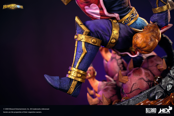 HEX Collectibles Blizzard Hearthstone® Leeroy Jenkins 1/6 Scale Premium Statue | 6978082550116