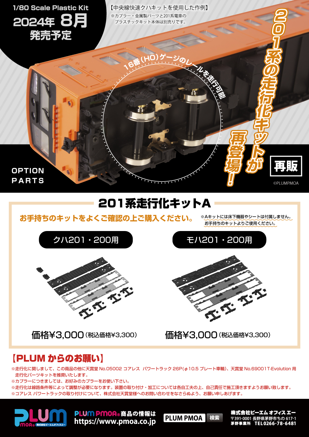 Type201movablekit (forKUHA201・200)(re-run)