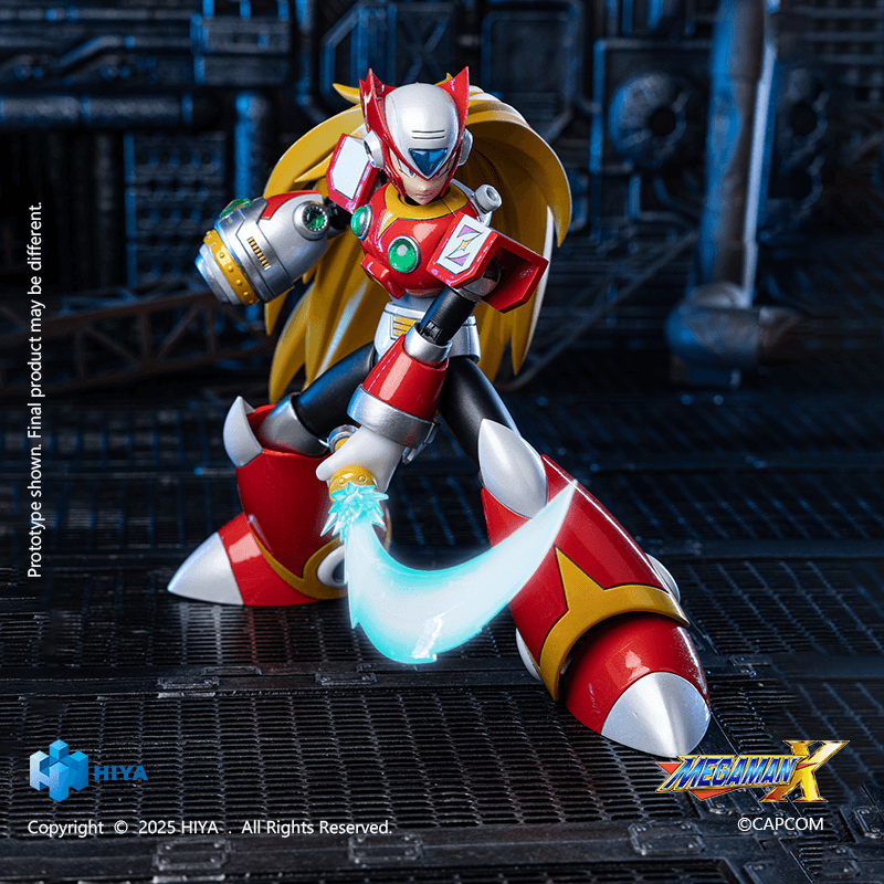HIYA Exquisite Basic Series None Scale 5.7 Inch Mega Man X series Zero Action Figure | 6957534205255