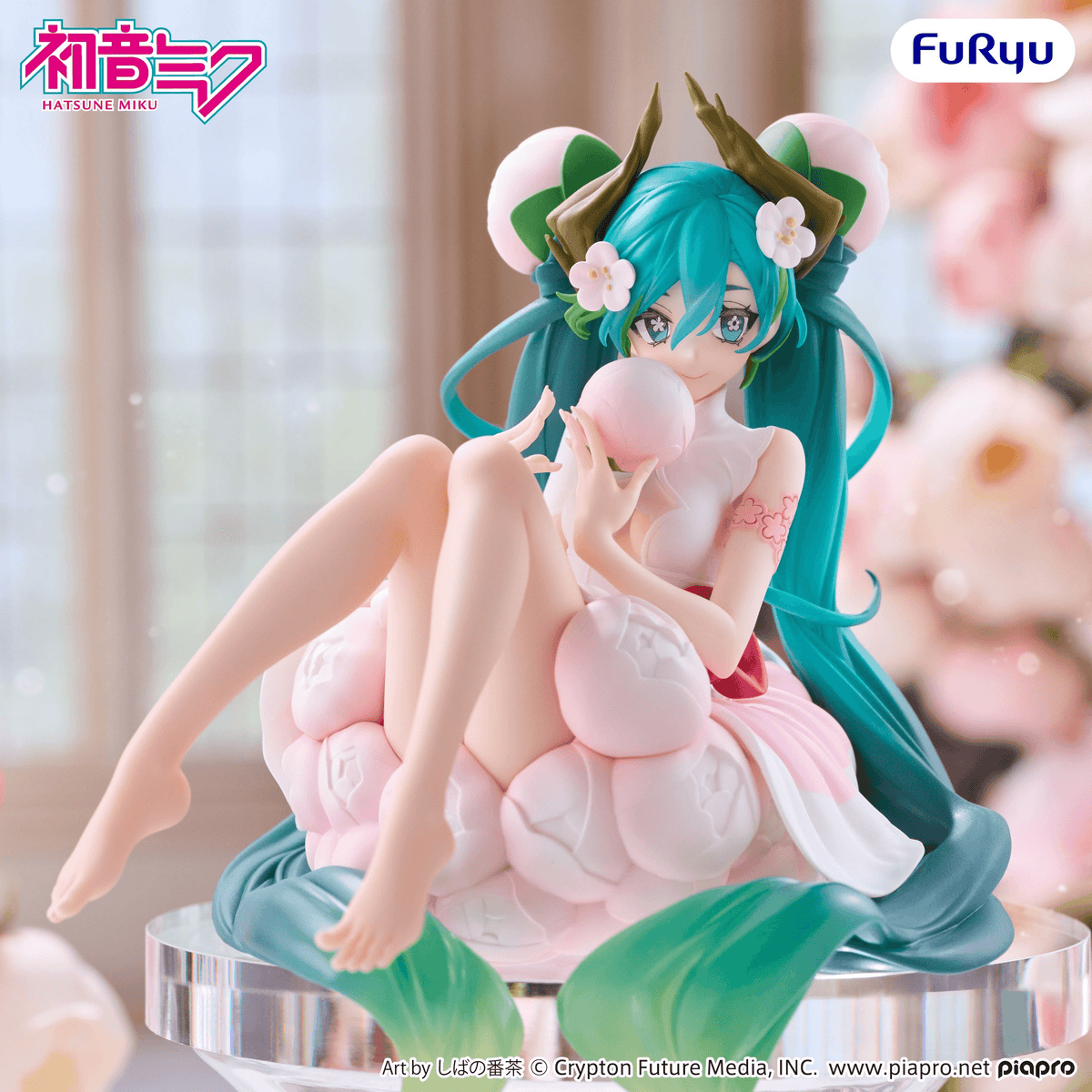 Hatsune Miku Noodle Stopper Figure -Flower Fairy White Plum Blossom-