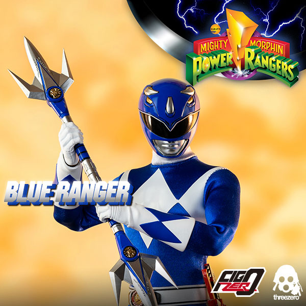 Three Zero Mighty Morphin Power Rangers - FigZero 1/6 Blue Ranger | 4897056203174