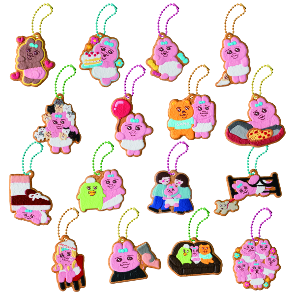 BANDAI Opanchu Usagi Cookie Charm "Opanchu Usagi" (Box/14), Bandai Shokugan Cookie Charmcot | 4570117911491