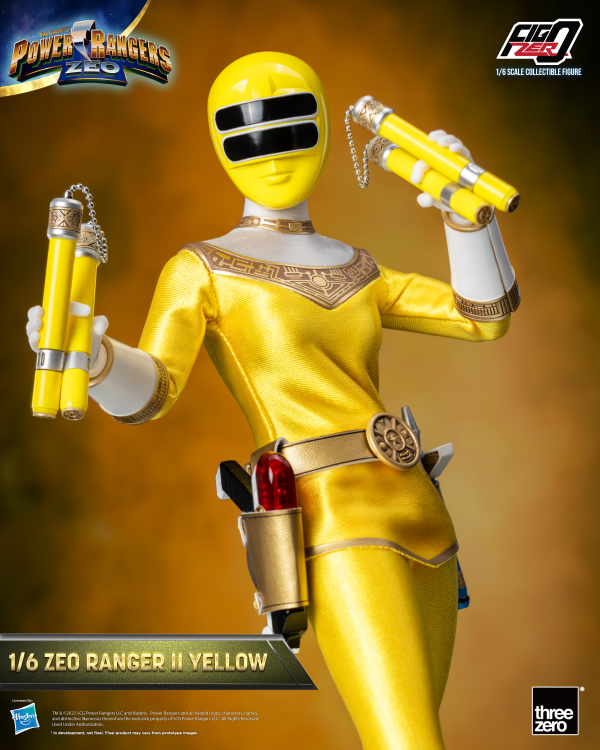 Three Zero Power Rangers Zeo - FigZero 1/6 Zeo Ranger II Yellow | 4895250810341