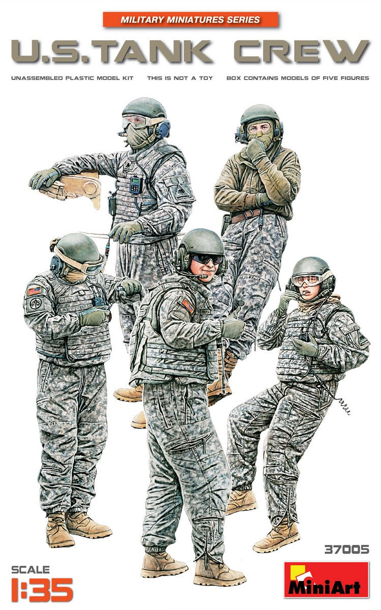 MiniArt 1/35 U.S. Tank Crew | 4820183311511