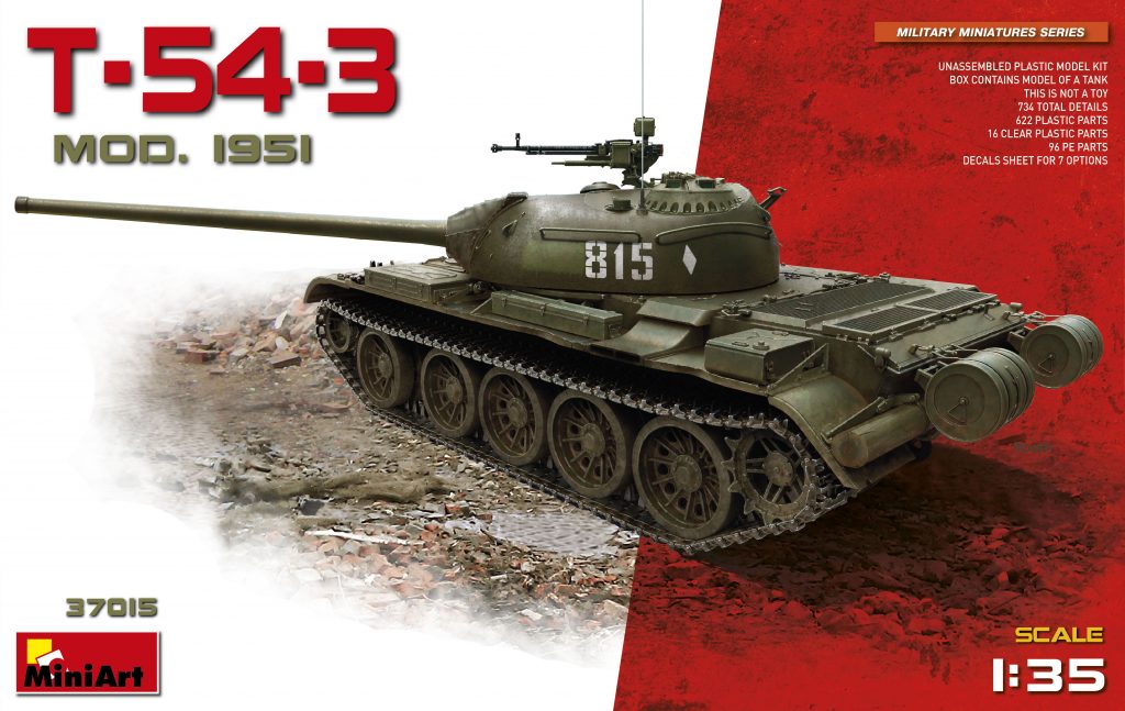 MiniArt T-54-3 Mod. 1951 (1/35) | 4820183310910