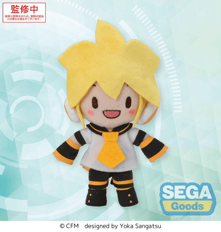 SEGA fuwa petit Hatsune Miku Series Mini Plush Kagamine Len (EX)(Rerelease) | 4582733458823
