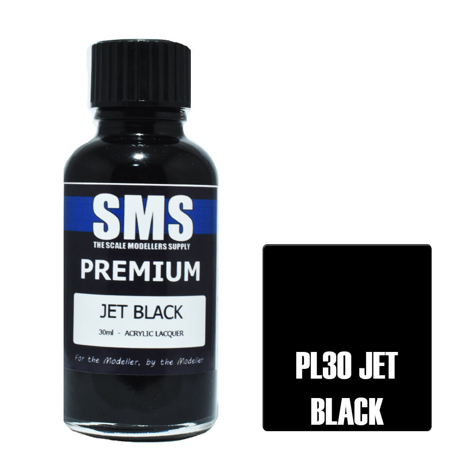 Premium JET BLACK 30ml | 0707959821112