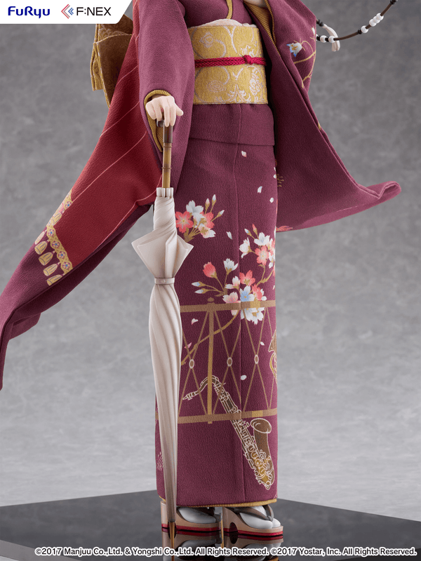 FURYU Mikasa blue flower komachi ver -Japanese Doll- 1/4 Scale Figure | 4582655078574