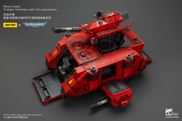 JOYTOY Blood Angels Predator Annihilator with Twin Lascannons | 6927054401499