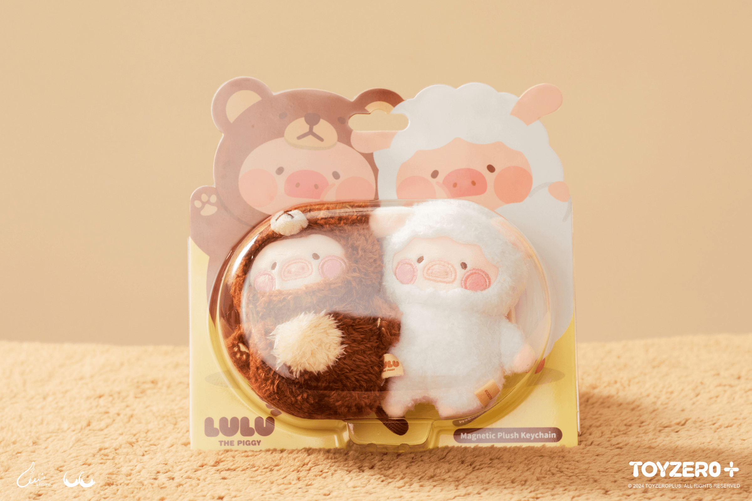 LuLu the Piggy Costume Series - Magnet Plush Keychain | 781005758119