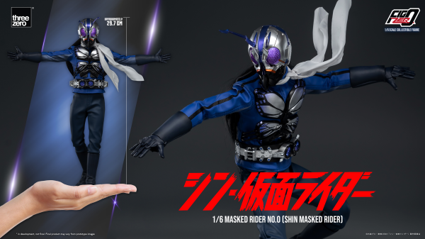 Three Zero FigZero 1/6 Masked Rider No.0 (SHIN MASKED RIDER) | 4895250809819