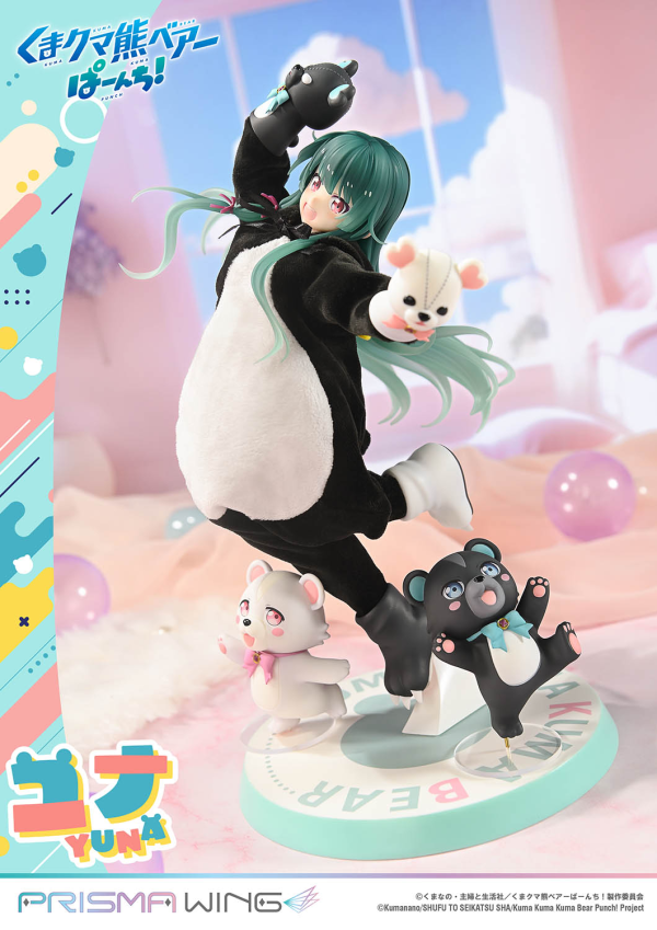 Prime 1 Studio PRISMA WING Kuma Kuma Kuma Bear Punch! Yuna 1/7 Scale Pre-Painted Figure | 4582647120601