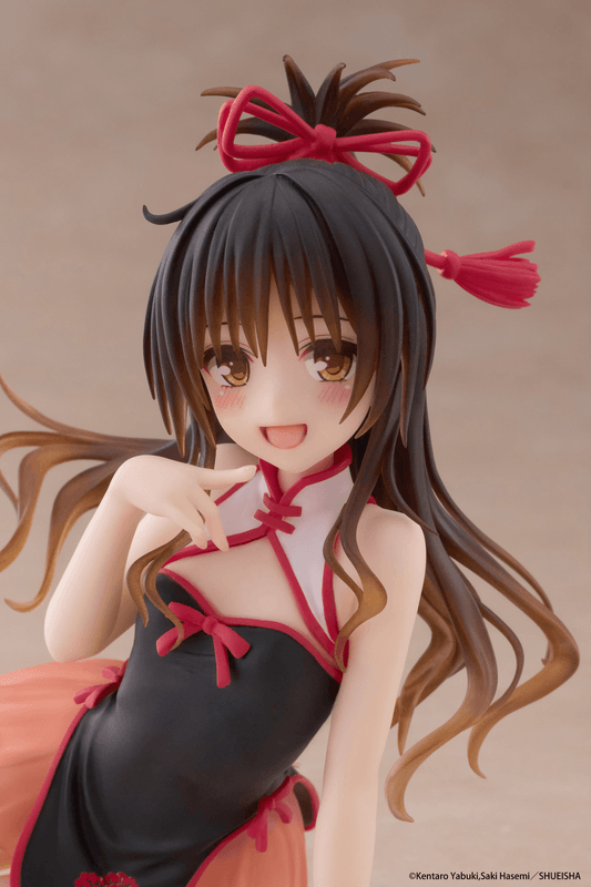 TAITO To Love-Ru Darkness Desktop Cute Figure - Mikan Yuki (Chinese Dress Ver.) | 840342404186