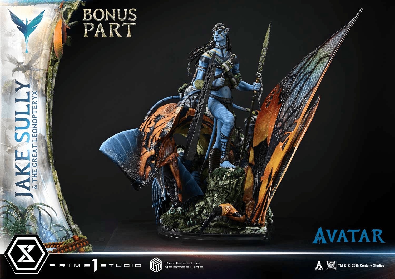 Real Elite Masterline Avatar (Film) Jake Sully & The Great Leonopteryx Avatar Legacy Collection Deluxe Bonus Version | 4582647122971