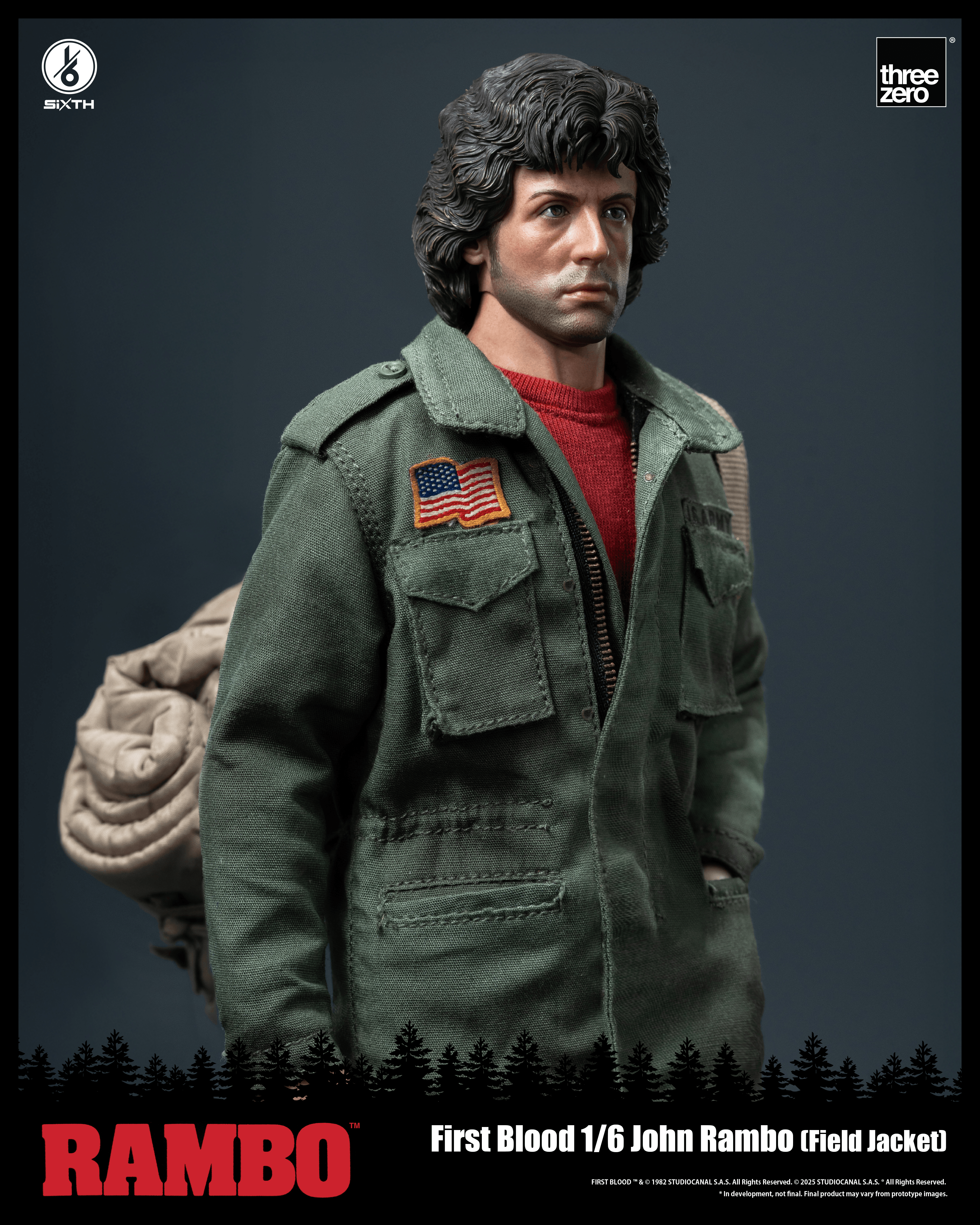 Rambo: First Blood - 1/6 John Rambo (Field Jacket) | 4895250819221