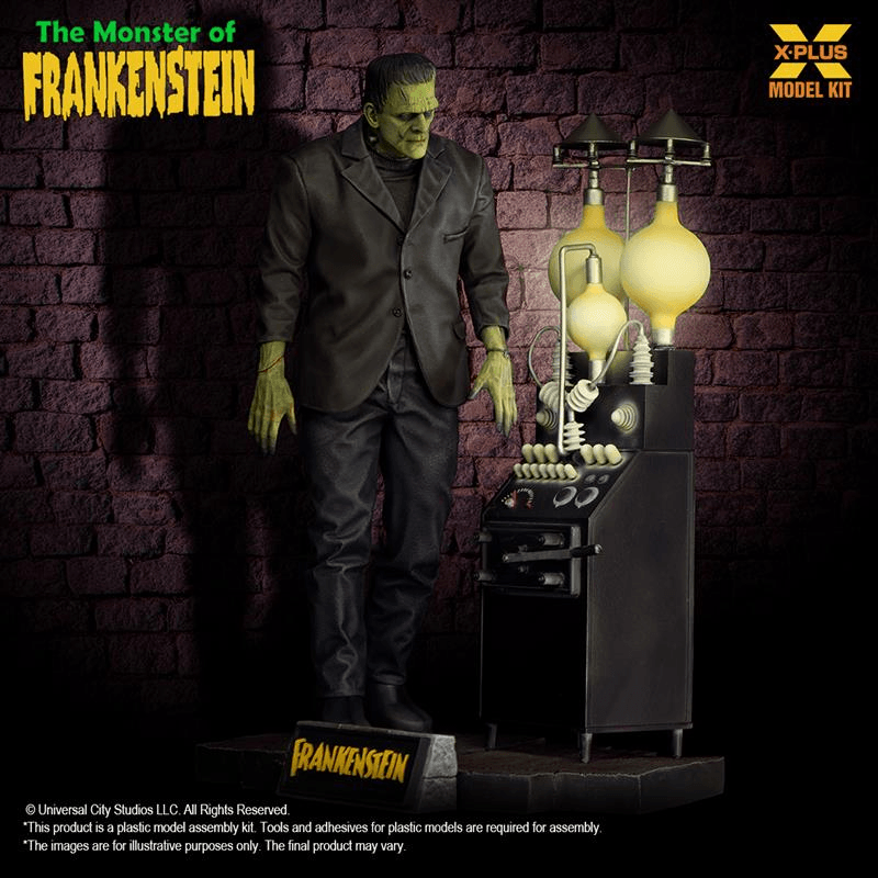 1/8 Scale The Monster of Frankenstein Plastic Model Kit | 4532149023580