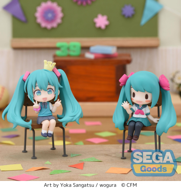 SEGA "Hatsune Miku" Series Perching Mini Figure "Hatsune Miku 16th Anniversary" (EX) (Carton Order Only) | 4580779532385