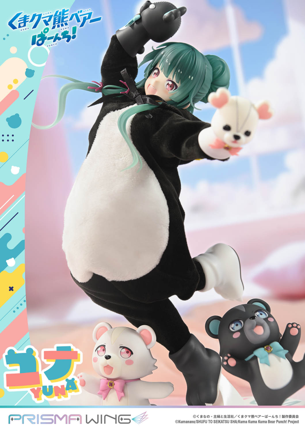 Prime 1 Studio PRISMA WING Kuma Kuma Kuma Bear Punch! Yuna 1/7 Scale Pre-Painted Figure | 4582647120601