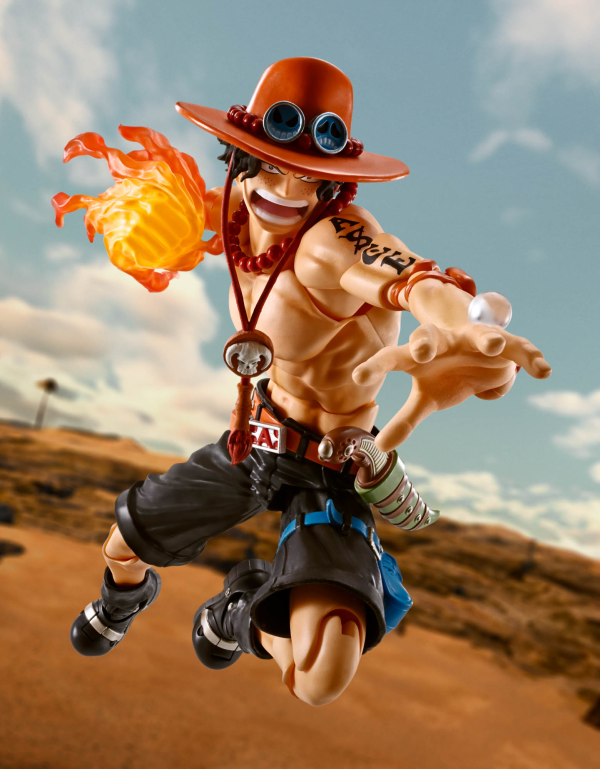 BANDAI Tamashii PORTGAS・D・ACE -FIRE FIST- "ONE PIECE", TAMASHII NATIONS S.H.Figuarts | 4573102668103