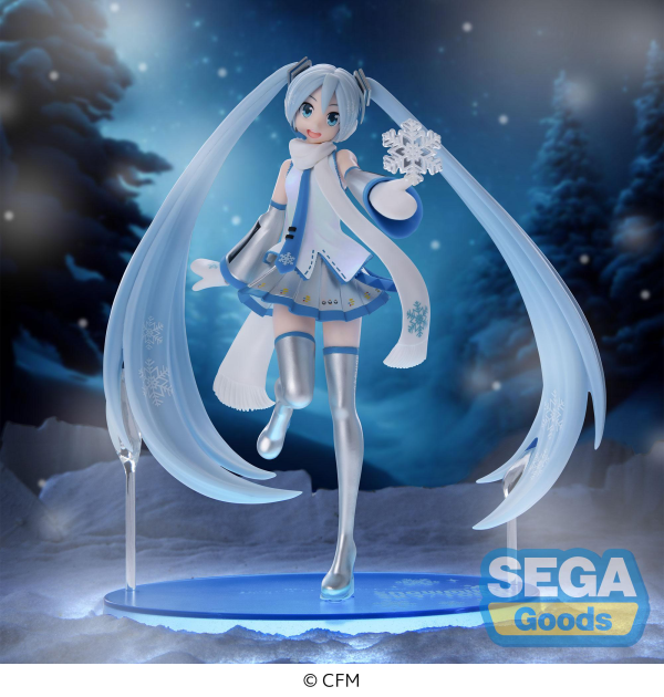SEGA Luminasta "Hatsune Miku" Series "SNOW MIKU" ~Snow Miku Sky Town Ver.~ | 4580779541875