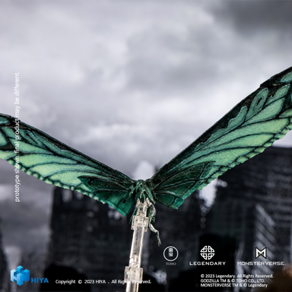 HIYA Toys Exquisite Basic Series None Scale Godzilla King of the Monsters Mothra Emerald Titan Ver. | 6957534203817